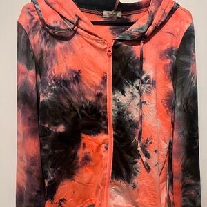Pinky Tie-Dye Hoodie